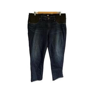 PAIGE Maternity Indigo Denim Jeans